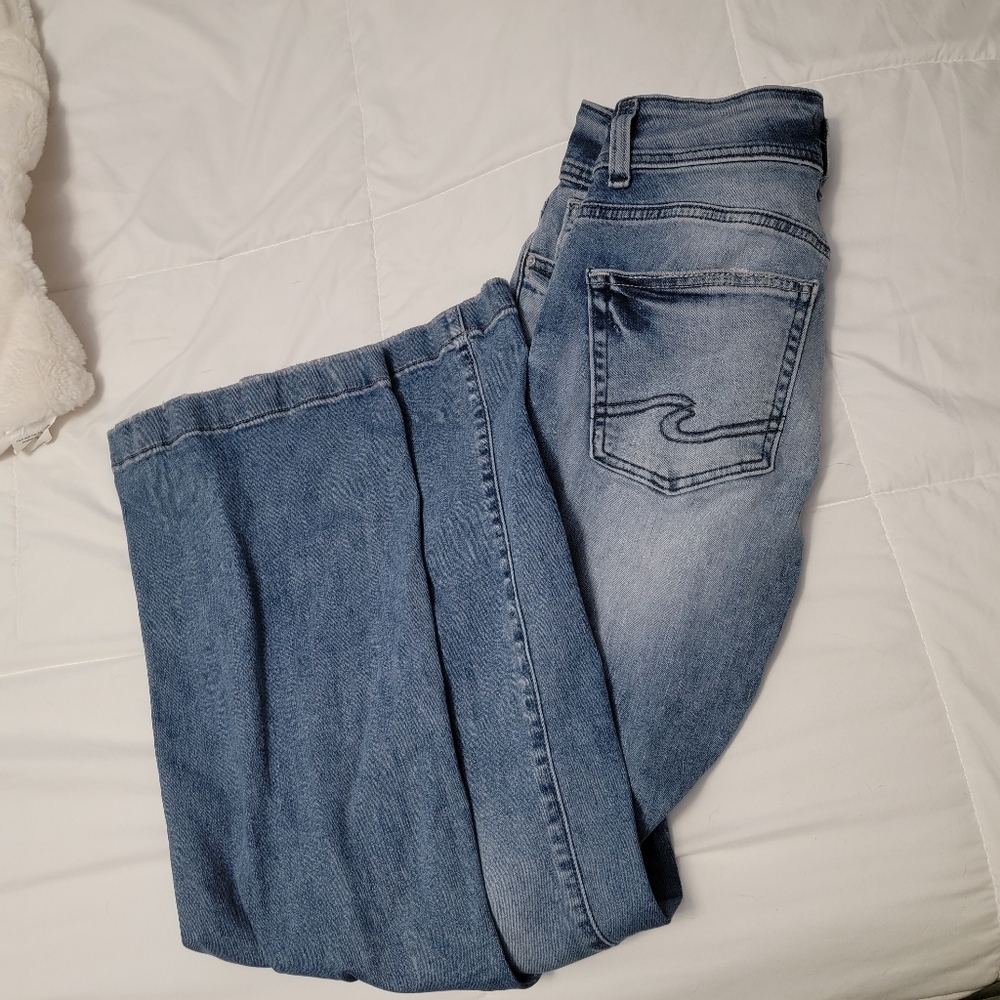 Silver jeans
